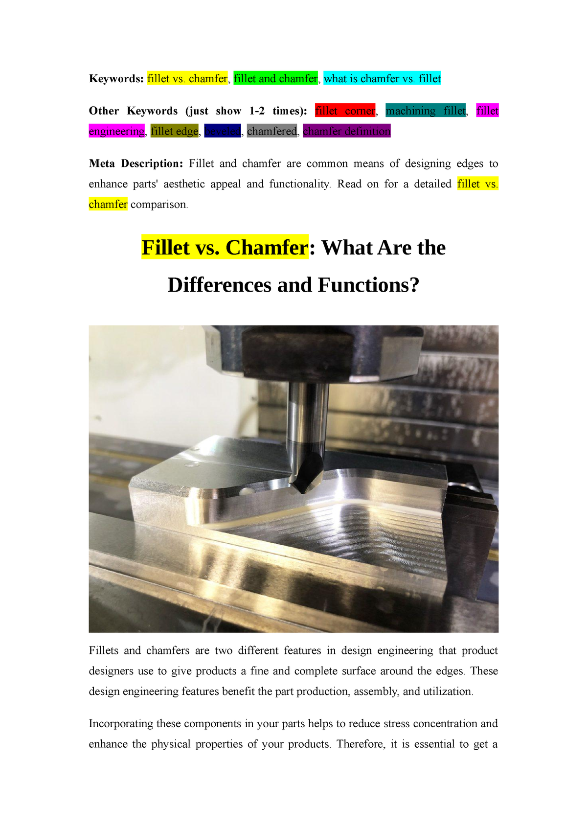 Chamfer vs Bevel:Explained And Their Difference