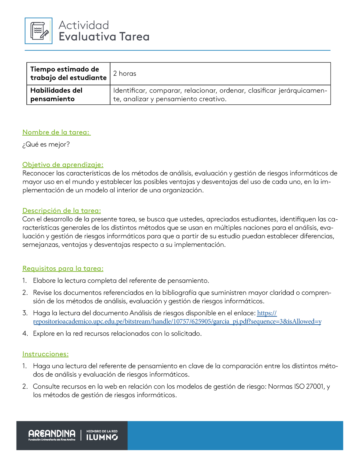 Tarea (3) - Actividad Evaluativa Tarea Nombre De La Tarea: ¿Qué Es ...