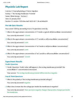 Physio Ex Exercise 9 Activity 5 - Pearsoncmg/bc/bc_0media_ap/physioex ...