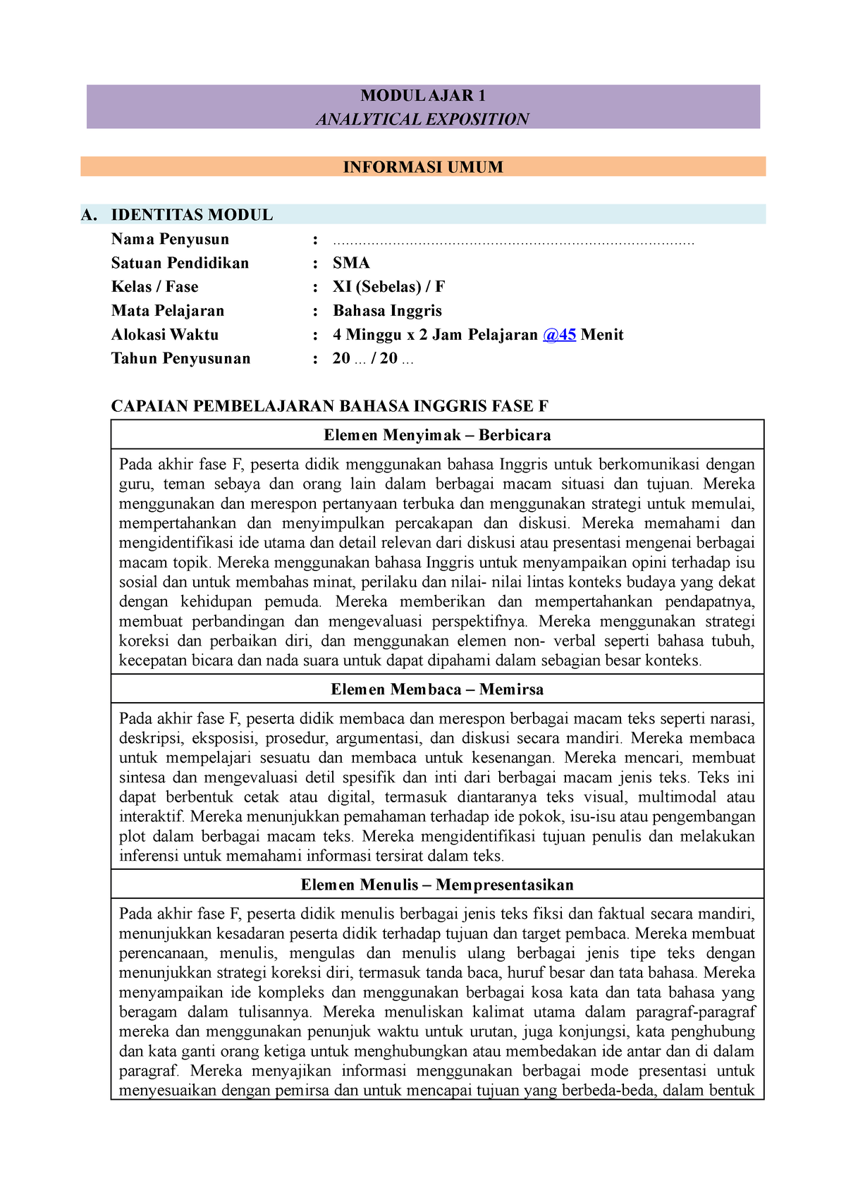 contoh soal essay analytical exposition kelas 11