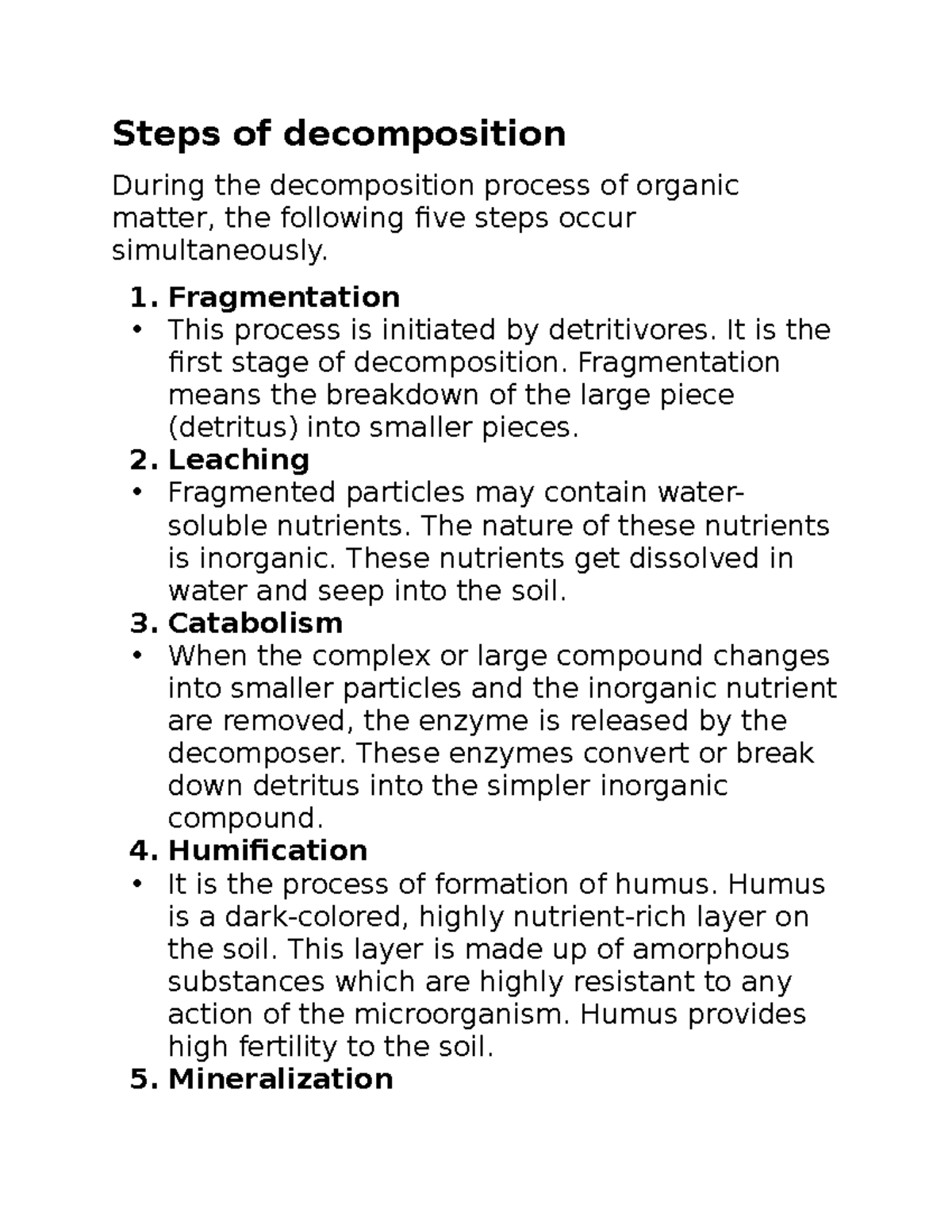 bio-7-notes-steps-of-decomposition-during-the-decomposition-process