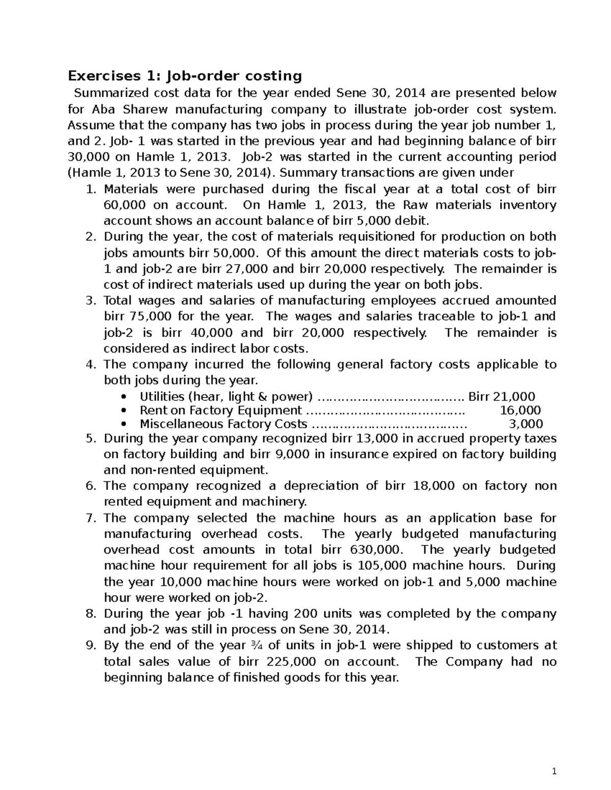 unit 13 cost and management accounting assignment 2