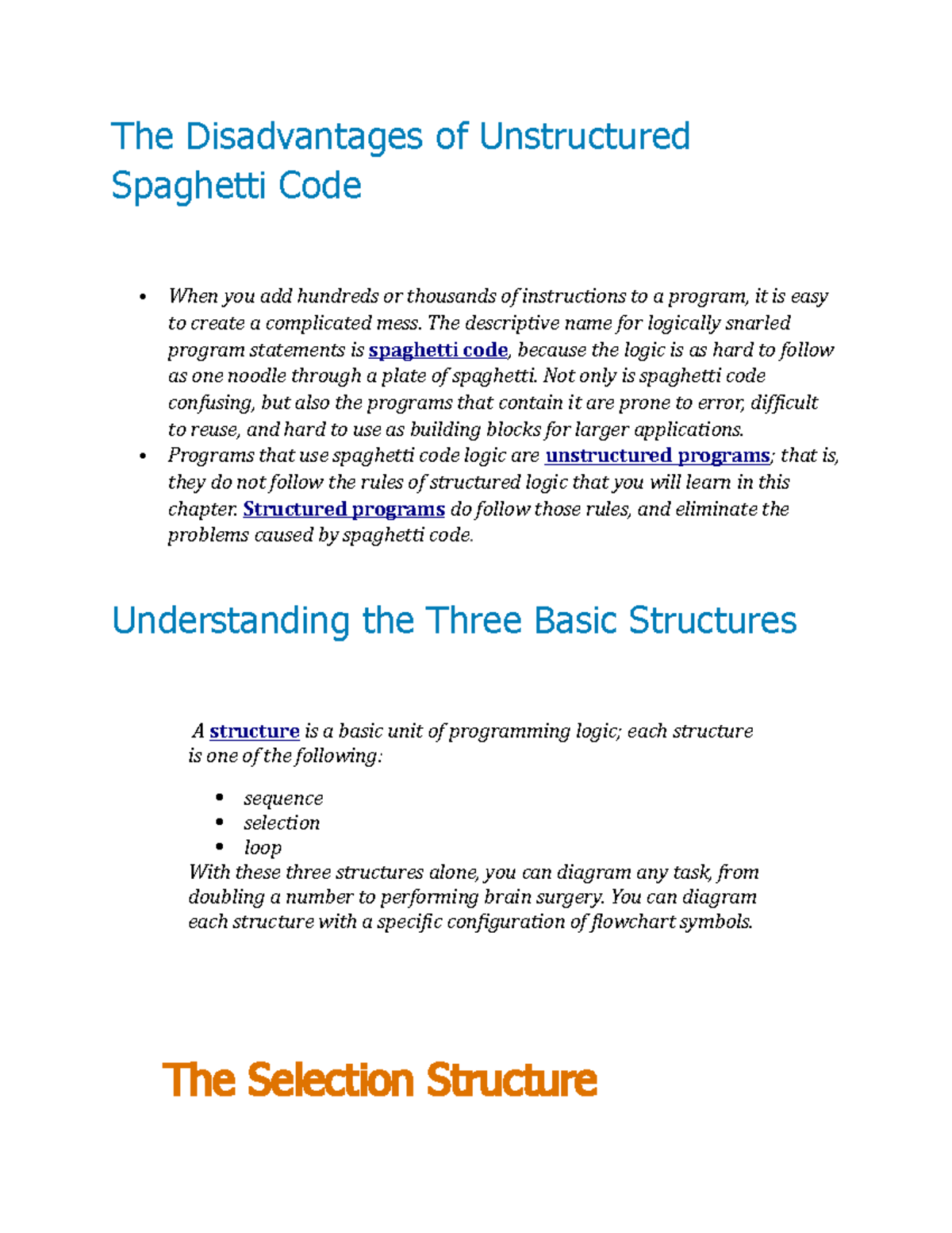 COP 3a to 3b - COP 3a and 3b Chapter Notes - The Disadvantages of ...