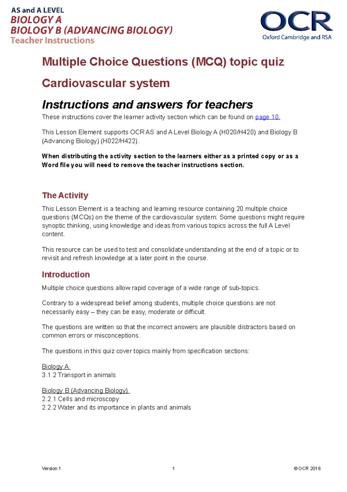 297871cardiovascularsystem Multiple Choice Questions (MCQ) topic
