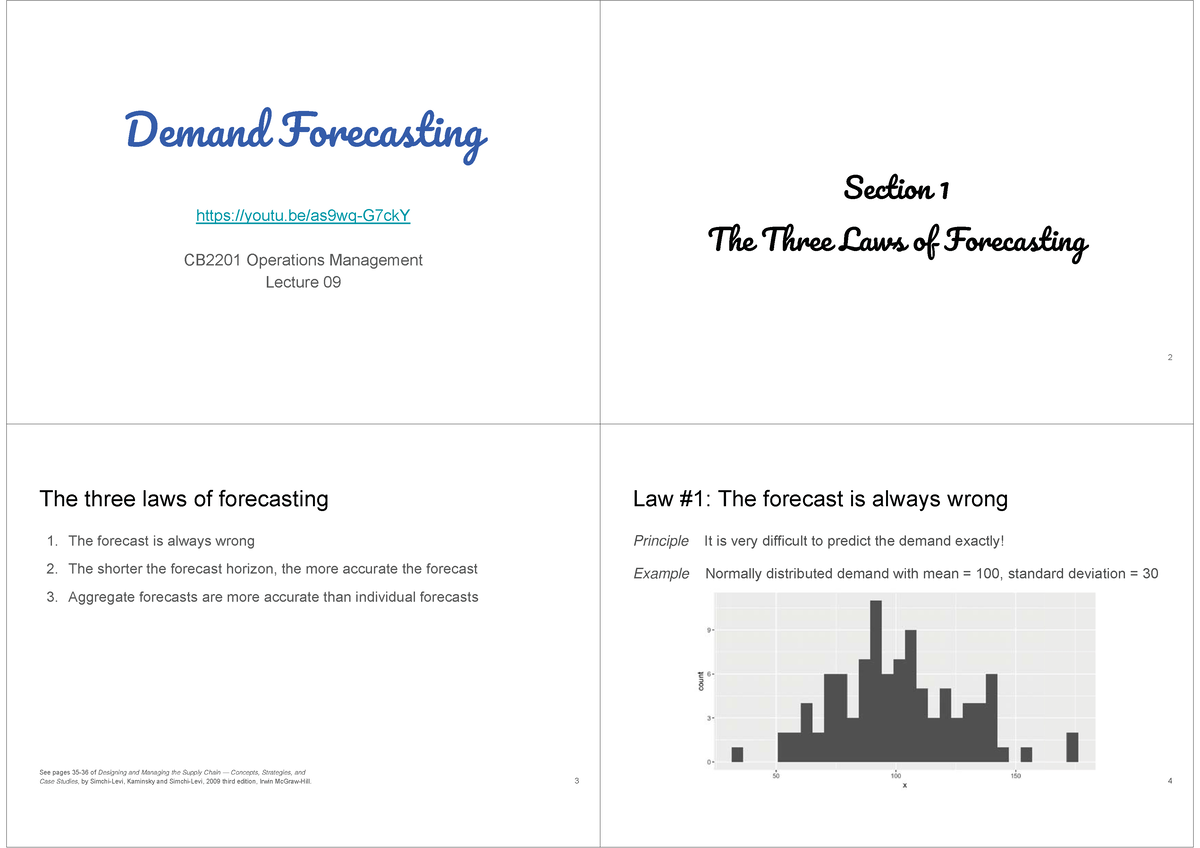 Lecture 09 Slides For Demand Forecasting Demand Forecasting Youtu   Thumb 1200 848 