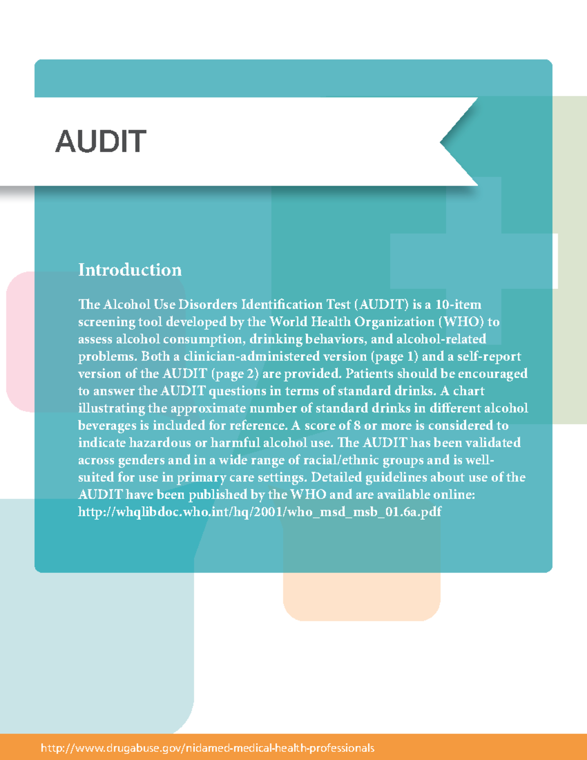 101 RECIPES FOR AUDIT IN PSYCHIATRY PDF visual data 4