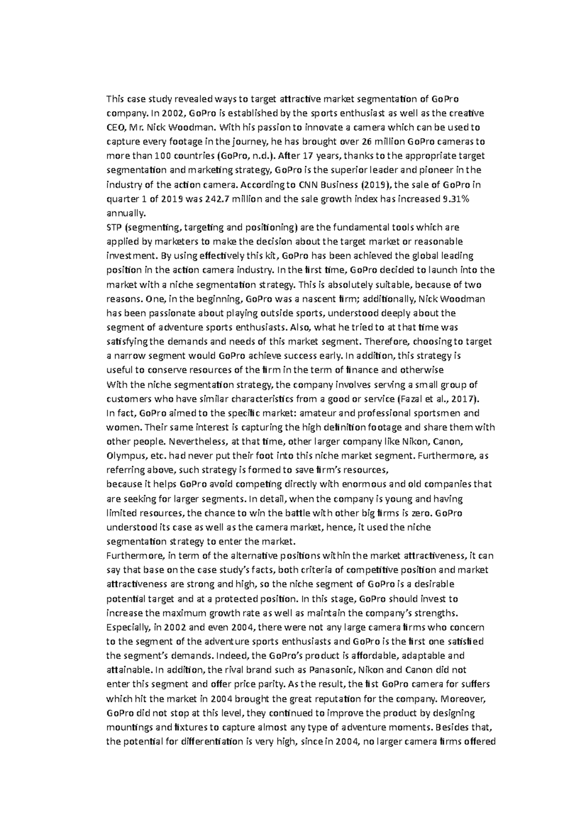 Smm assessment 2 - Individual assignment - This case study revealed ...