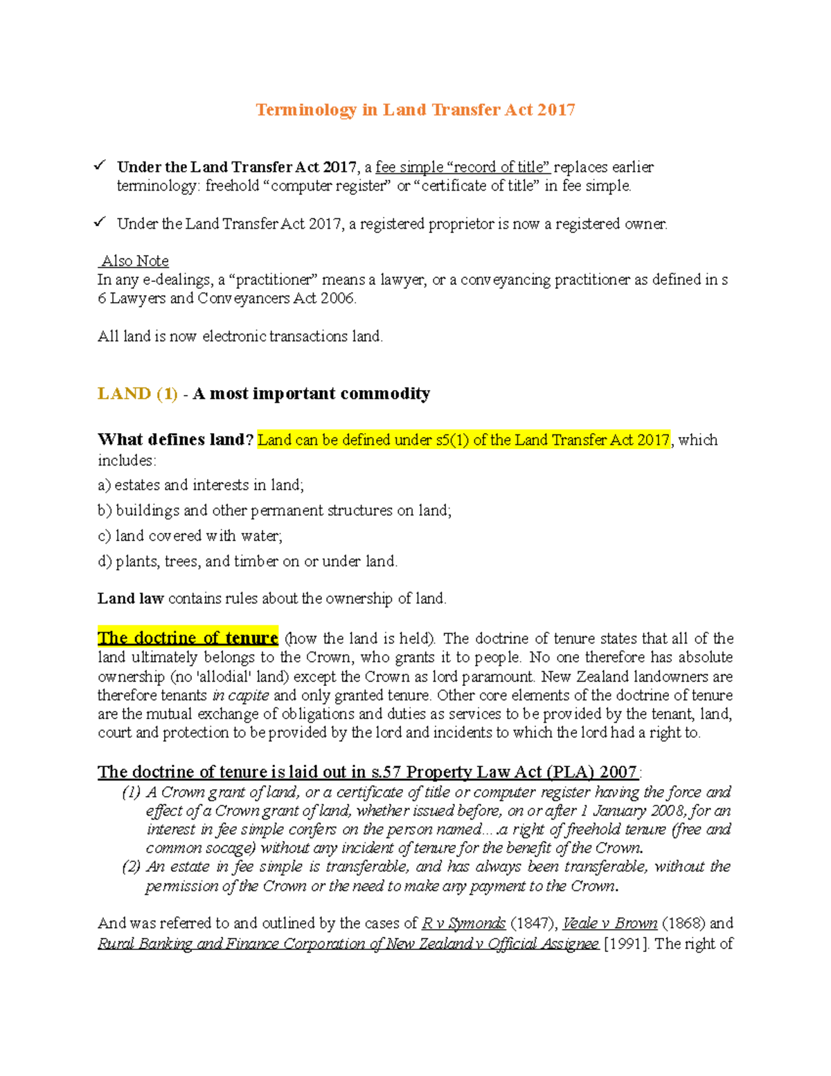 terminology-in-land-transfer-act-2017-under-the-land-transfer-act