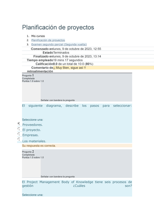 Planificación De Proyectos - Semana 3 Y 4 - Modalidad De Exámenes ...