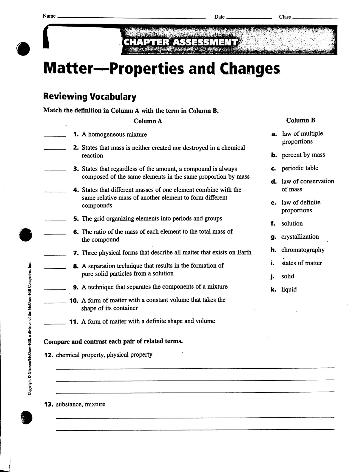 Chapter AssessmentChapter AssessmentChapter AssessmentChapter ...