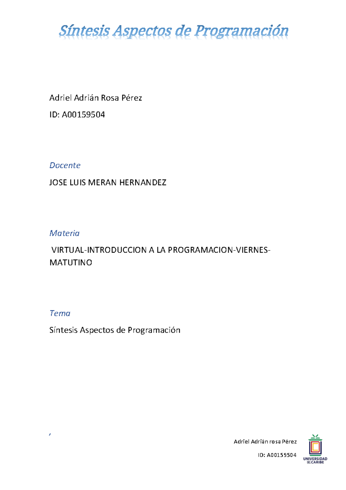 Rosa Perez-Adriel Adrian- Síntesis Aspectos de Programación ...