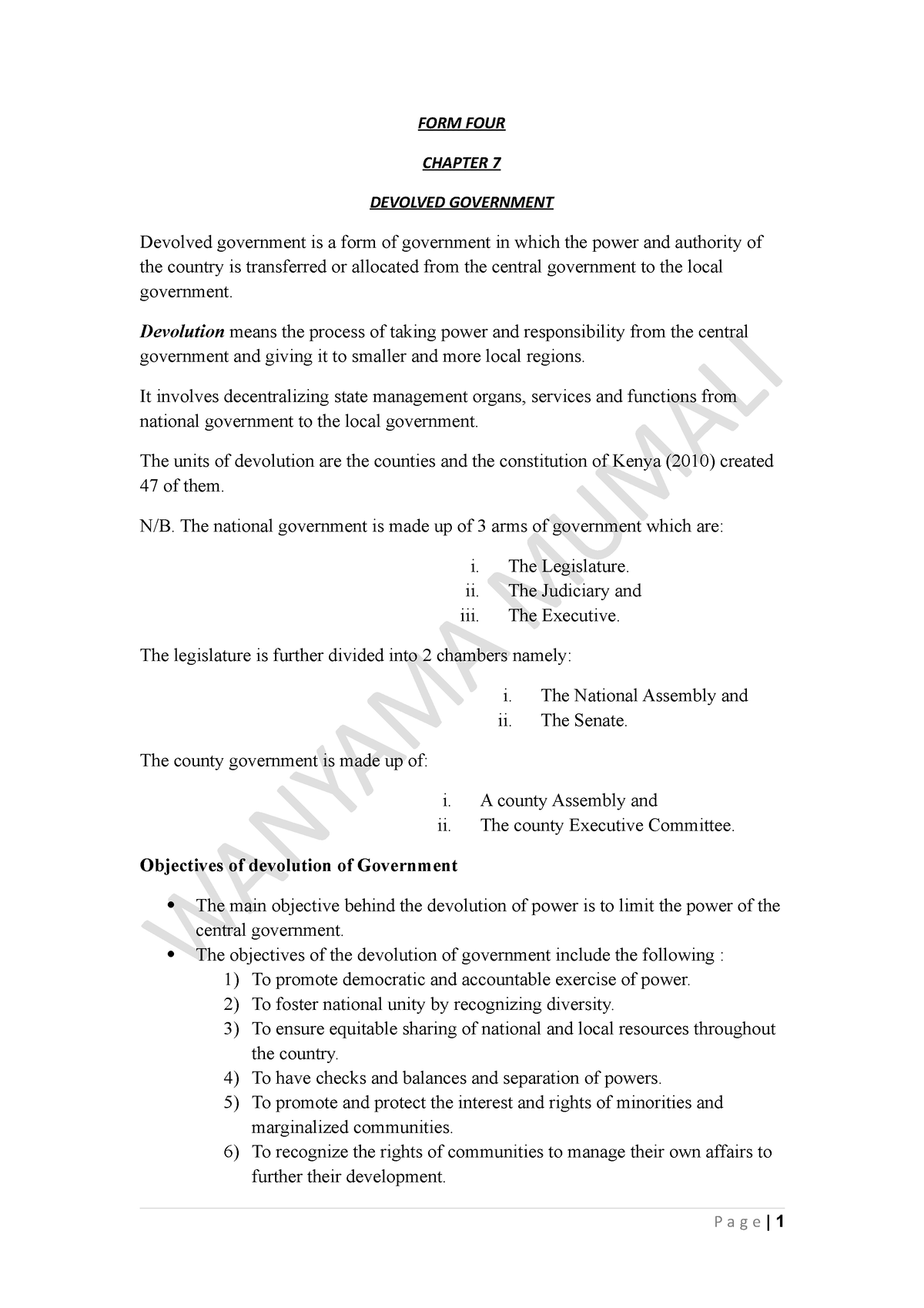 chapt-7-f4-notes-form-four-chapter-7-devolved-government-devolved