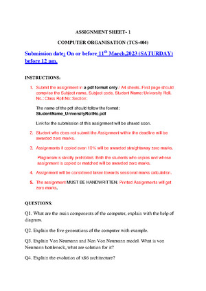 TEC 101-AS01 - ASSIGNMENTS - Q-1 What is PIV Q-1 What is fermi level Q ...