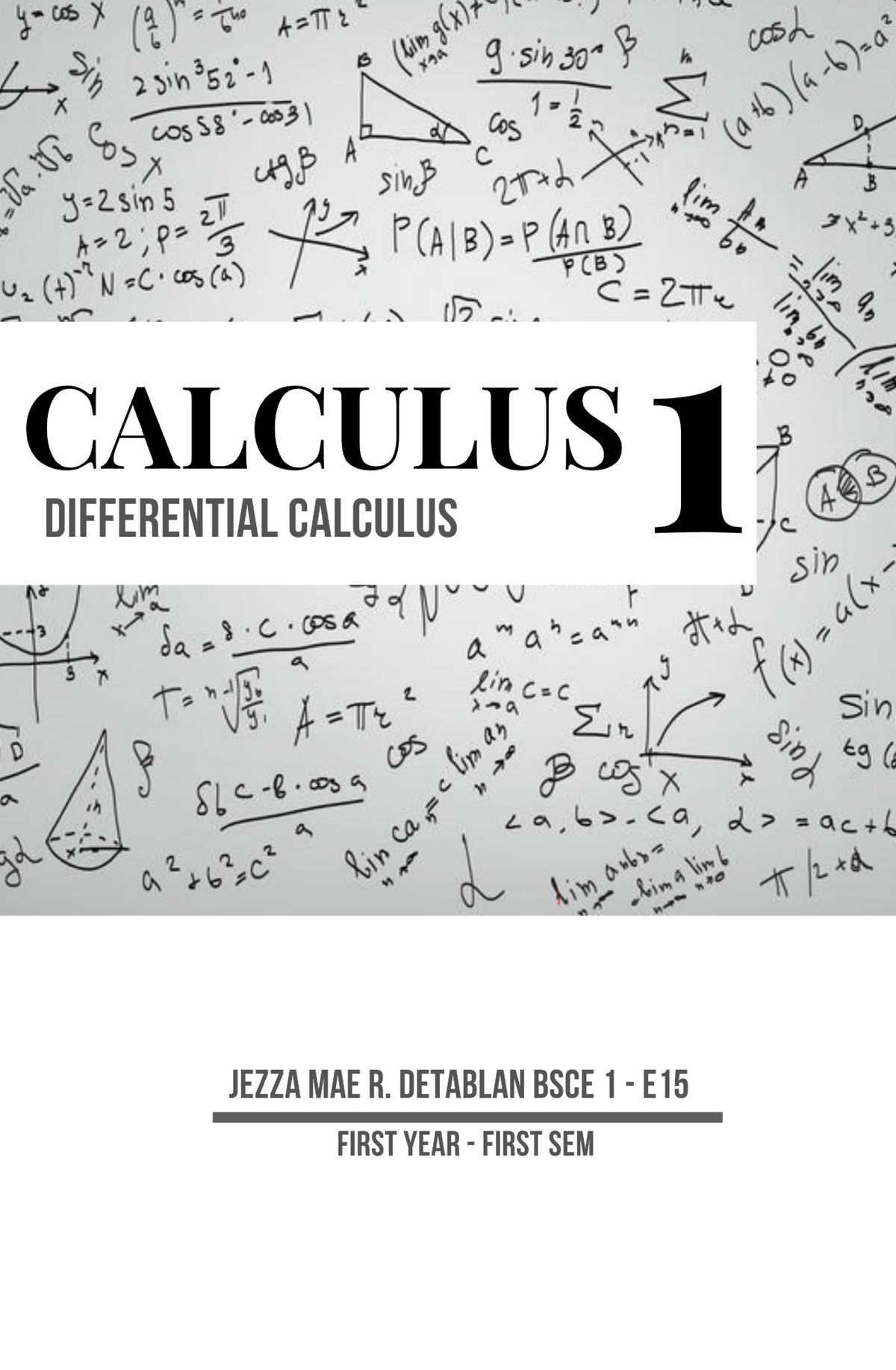 ( Summarized) Differential Calculus 1 - RULES OF DERIVATIVES (P1 ...