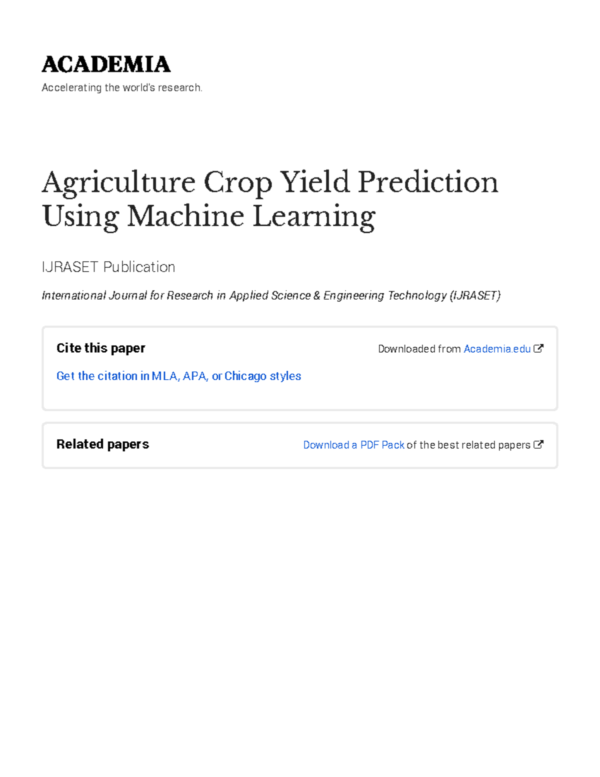 Agriculture Crop Yield Prediction Using Machine Learning-with-cover ...