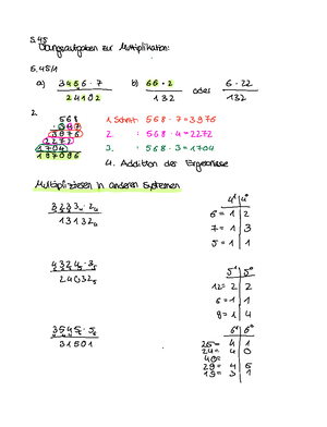 LTB Arithmetik 1 - Lerntagebuch Arithmetik 1 Langenwalter, Anna ...