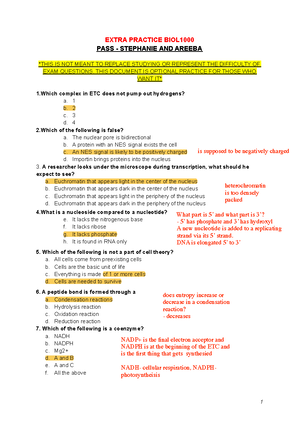 BIOL1000 Pre-Lab 5 - Name: betty Student Number: BIOL 1000 LAB 5 PRE ...