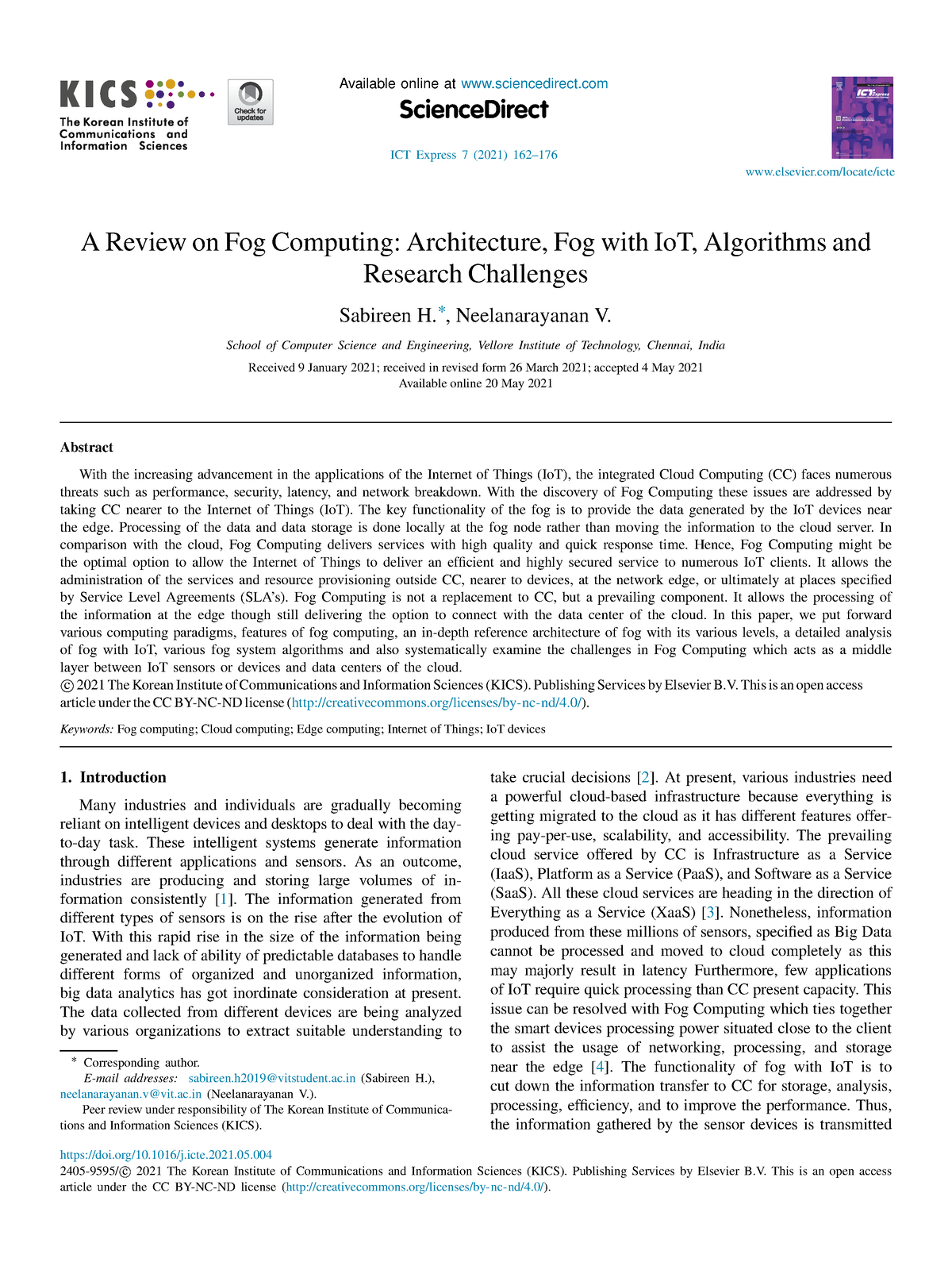 sciencedirect research paper format