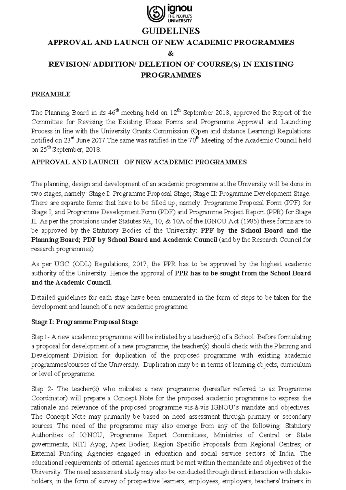 New Guidelines - efdgdgdggd - GUIDELINES APPROVAL AND LAUNCH OF NEW ...