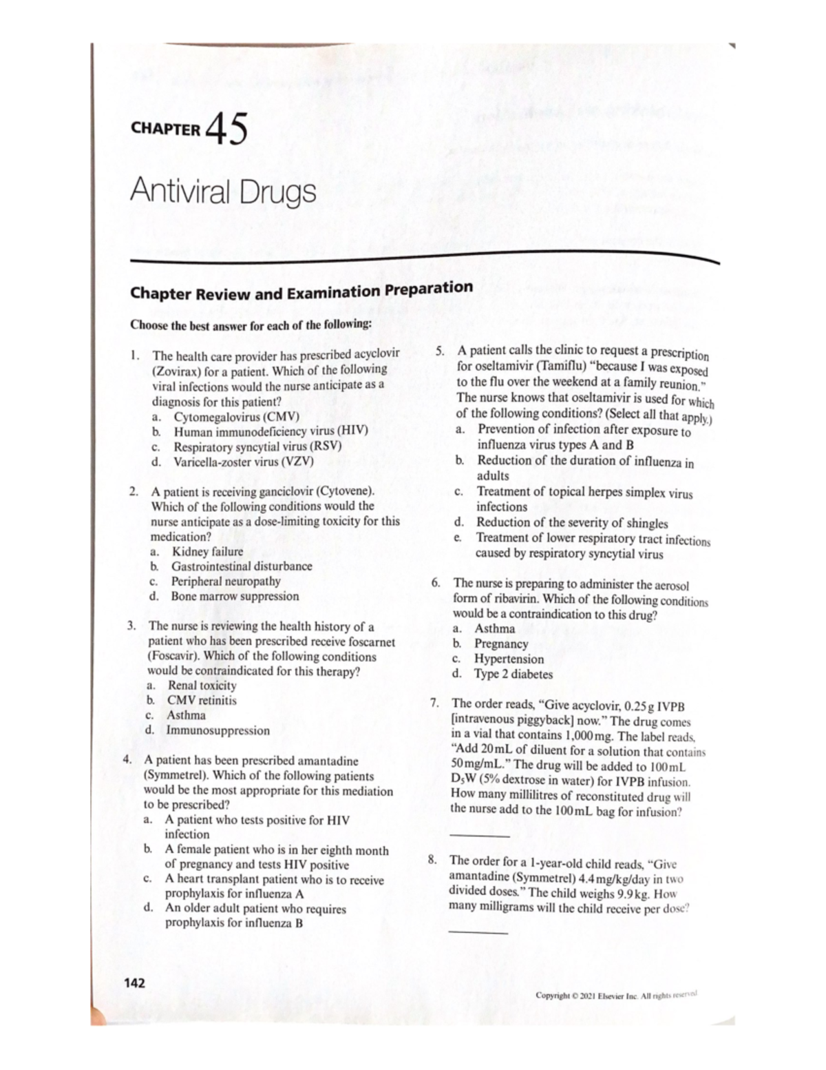 Chapter 45 Antiviral Drugs - PHAR 1280 - Studocu