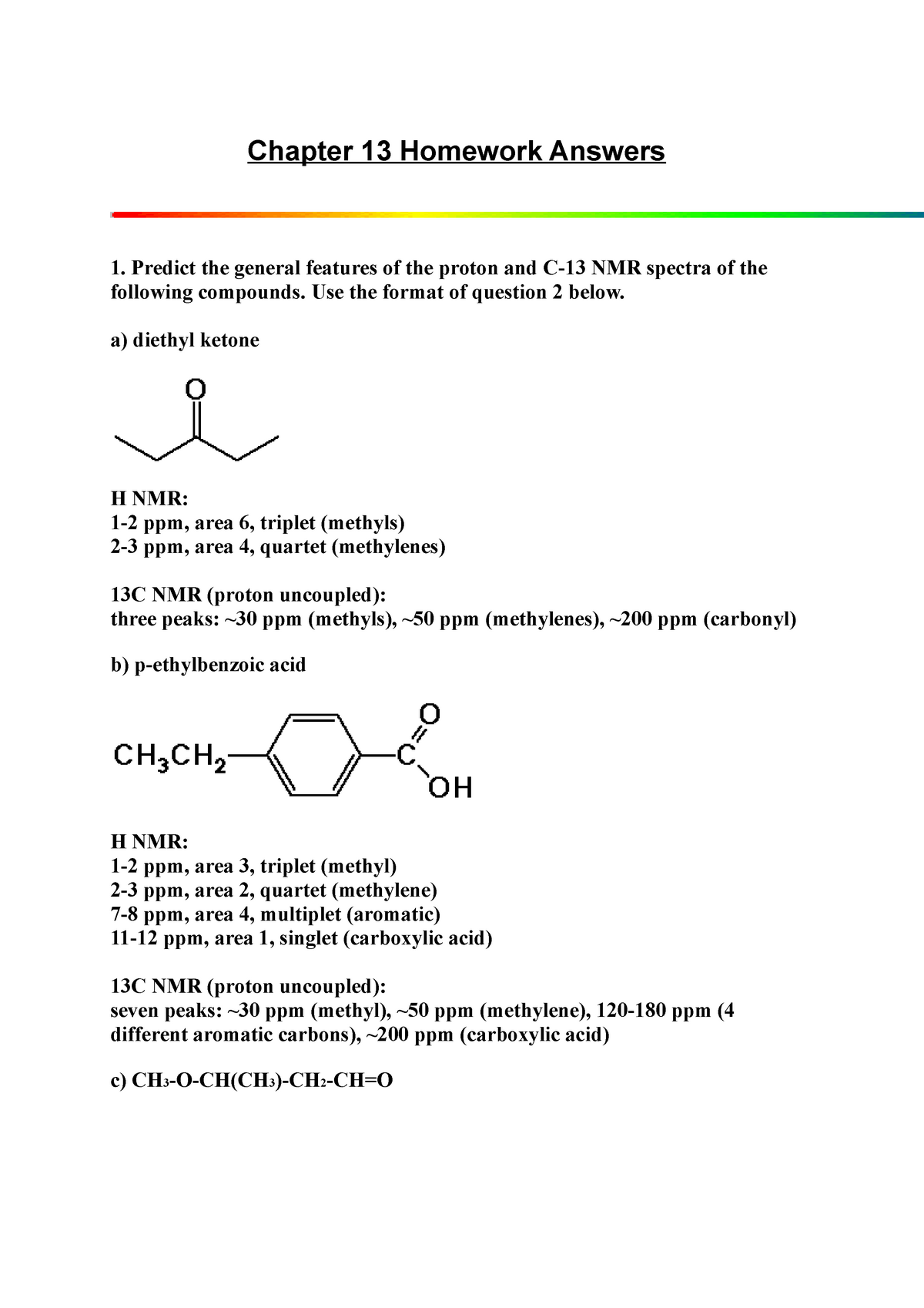 ap stats chapter 13 homework answers