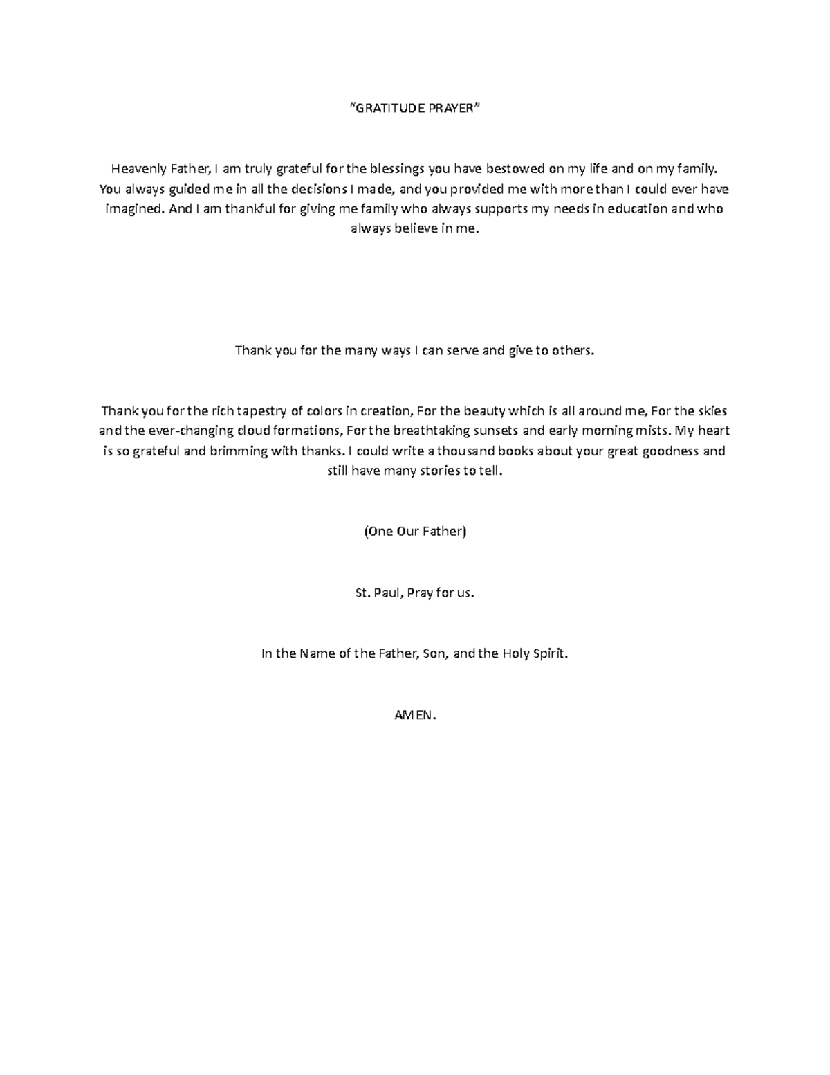 Religion Prayer - Reflection on the bible verse in every Sunday mass ...
