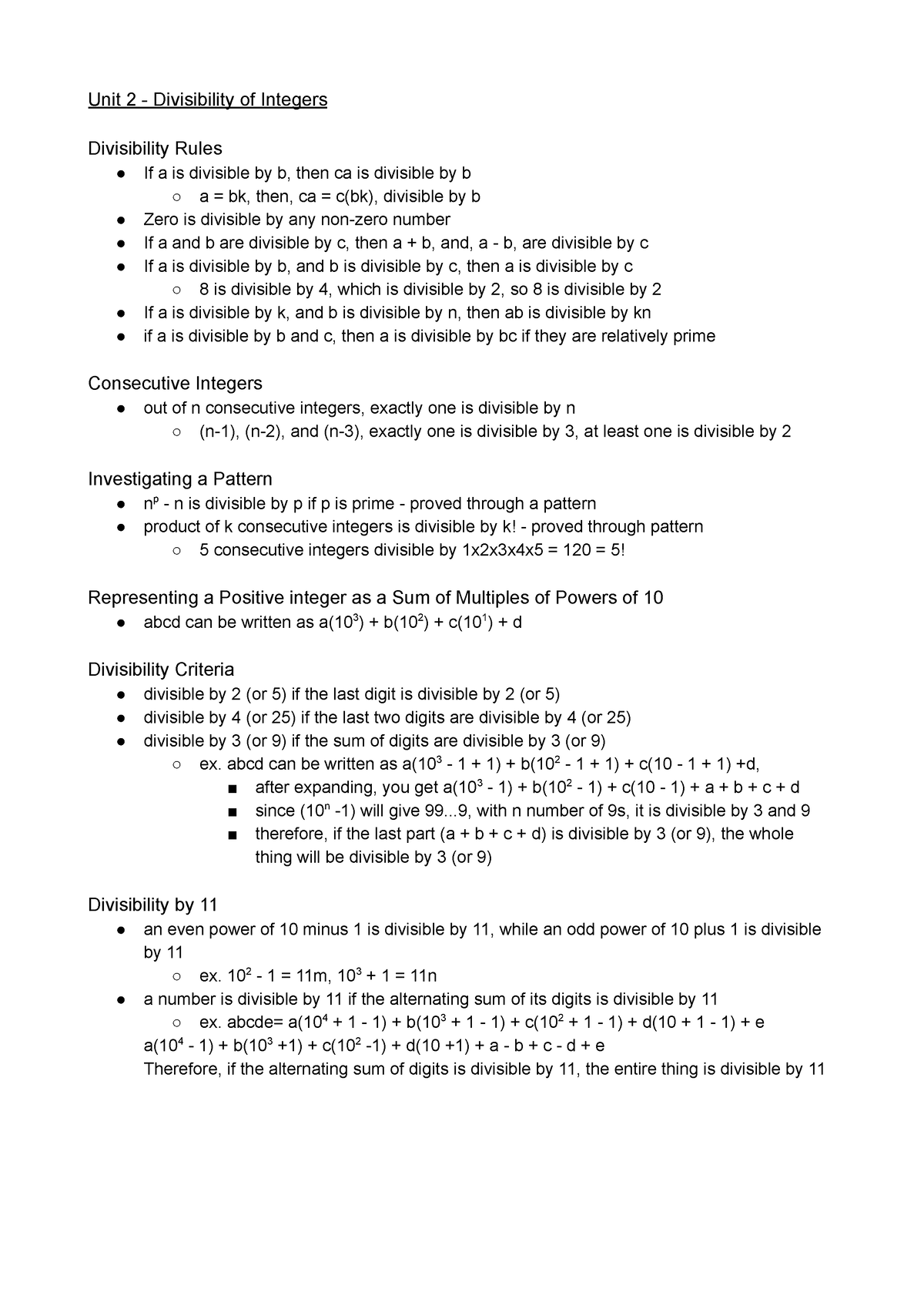 math-exam-notes-grade-10-unit-2-divisibility-of-integers