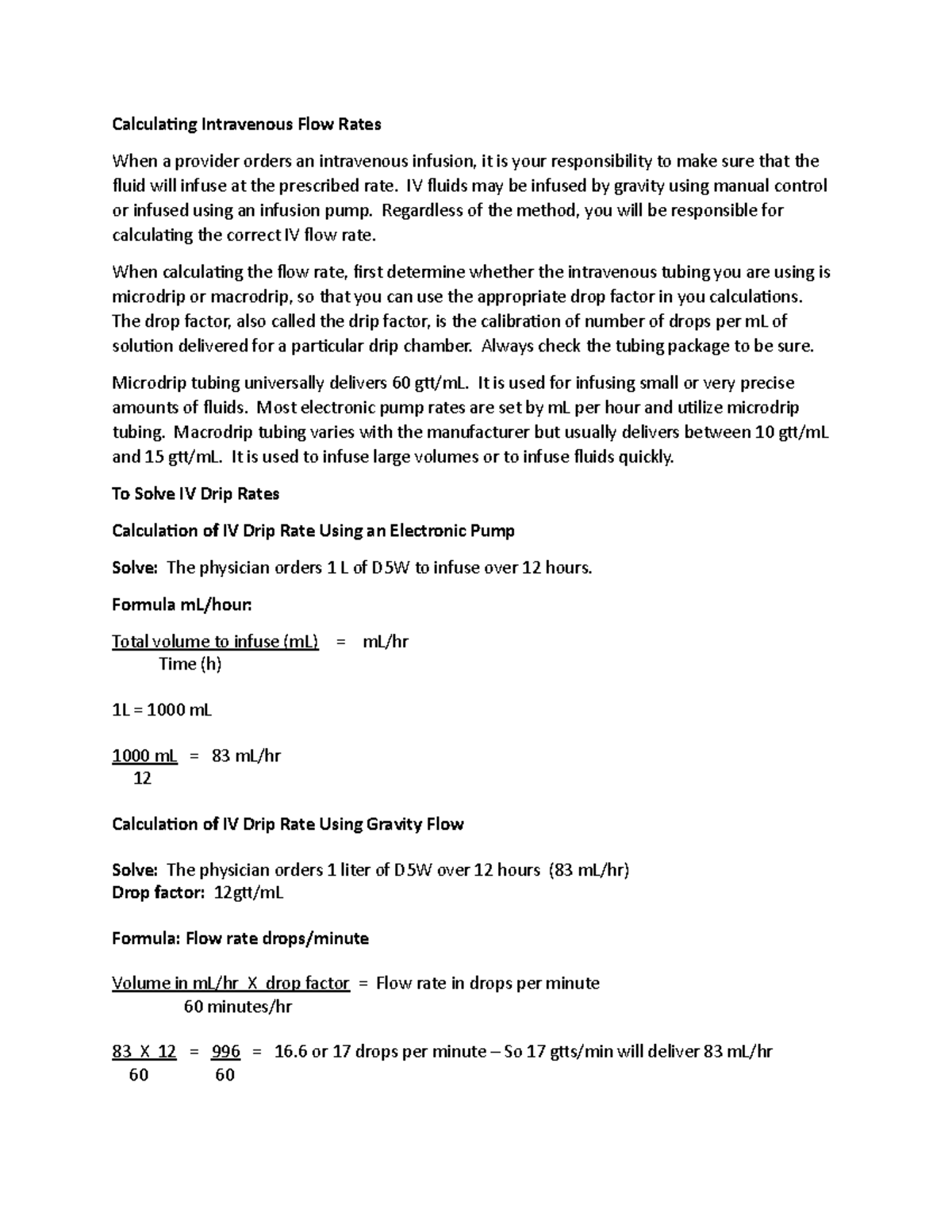 calculating-intravenous-flow-rates-2022-calculating-intravenous-flow