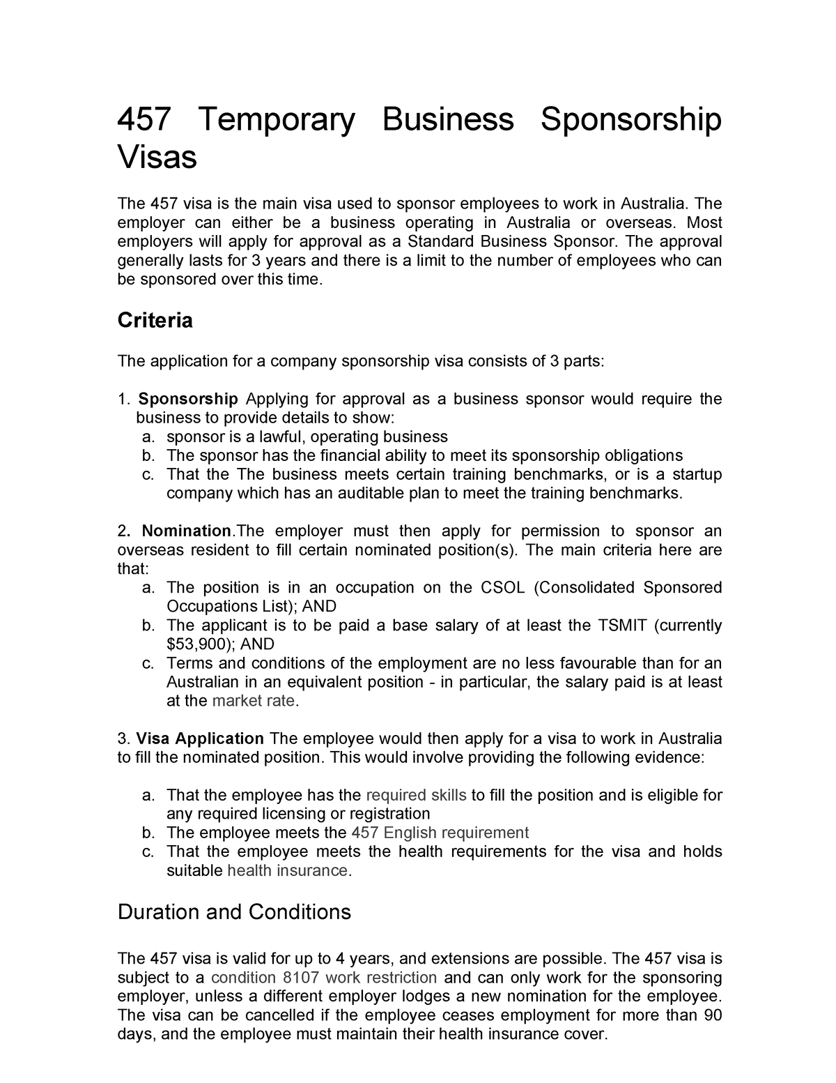 what-are-the-employer-sponsor-obligations-for-457-visas-457-temporary