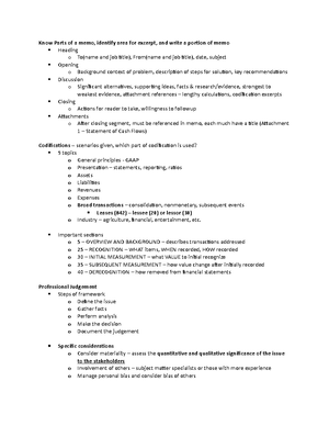 ACC323 - Exam 1 Study Guide - Identify the 3 possible classifications ...