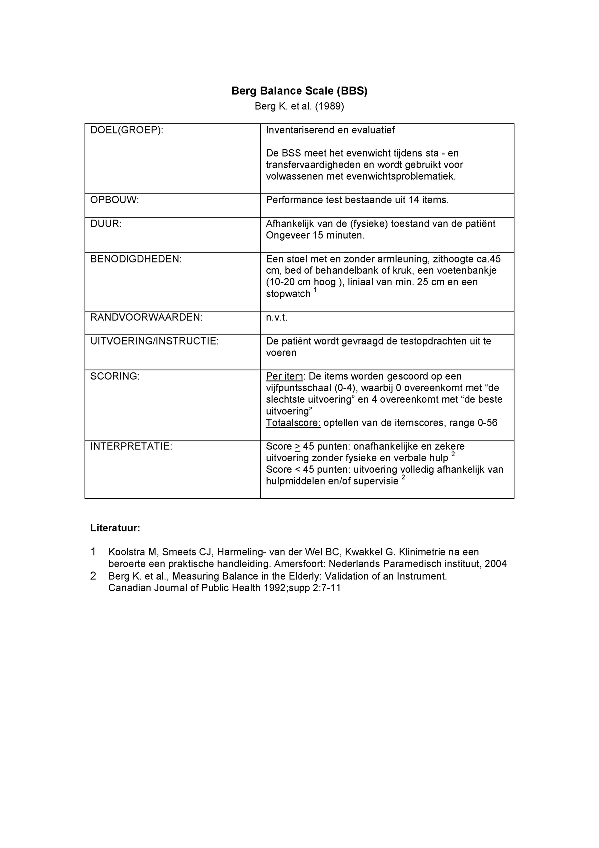 berg-balance-scale-et-al-1989-doel-groep-inventariserend-en