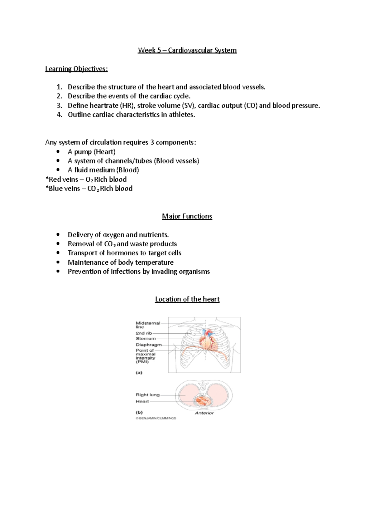 assignment 2 week 5 cardiovascular activity