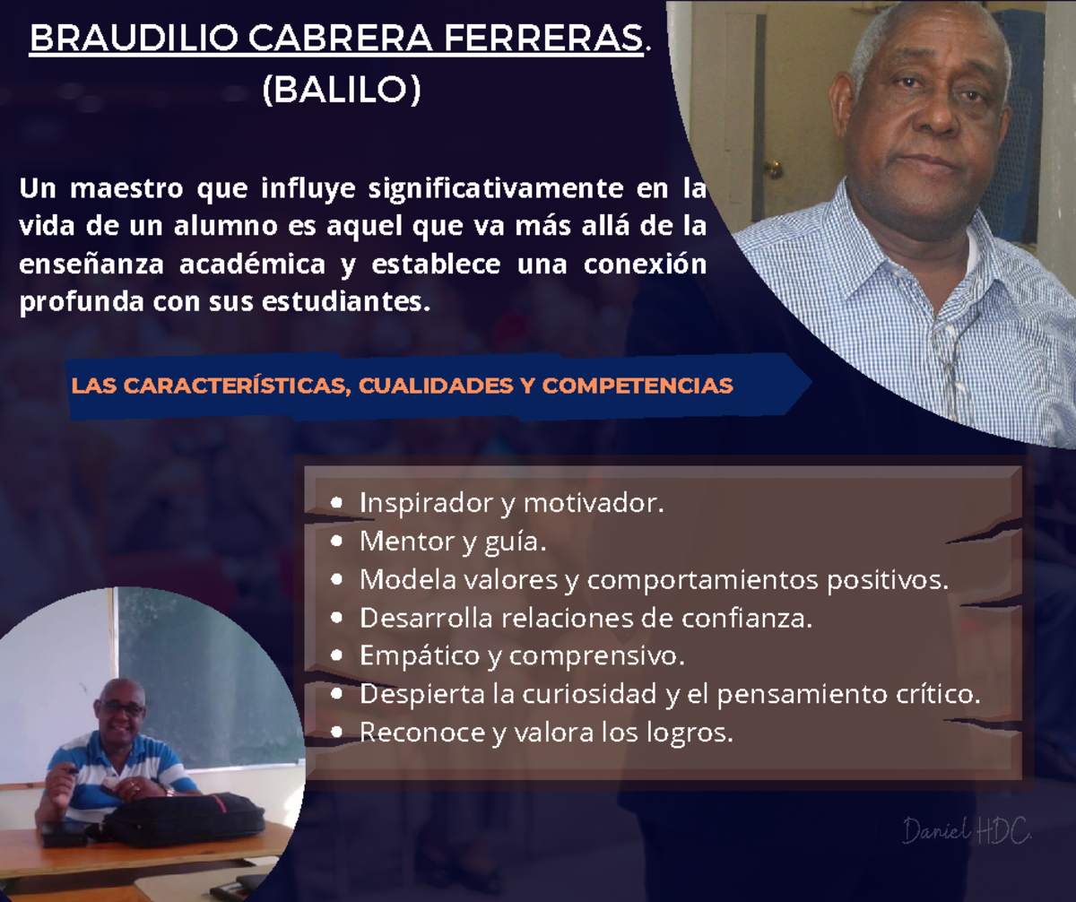 poster del maestro balilo - Inspirador y motivador. Mentor y guía ...