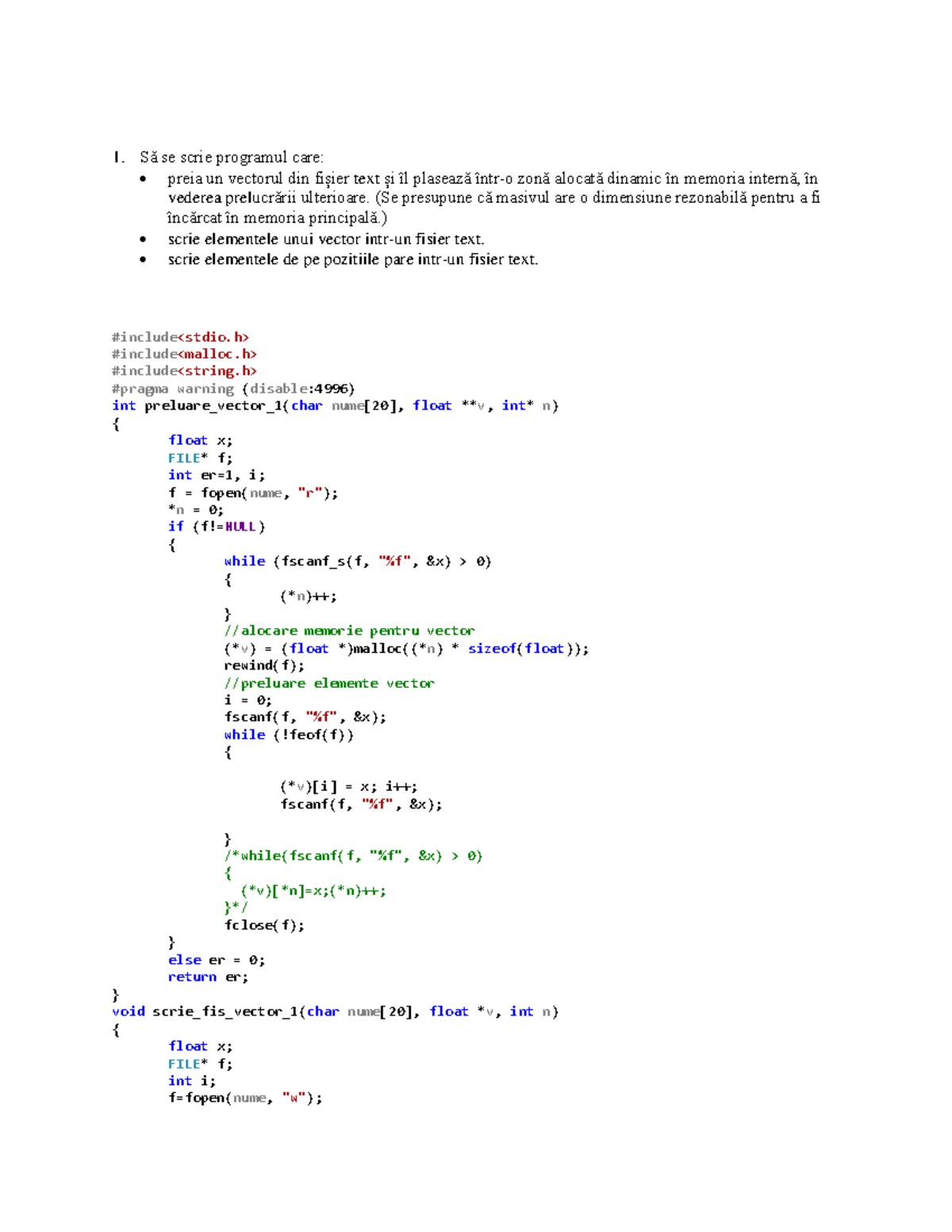 Seminar 2 2022 - materiale algoritmi si tehnici de programare, Academia ...