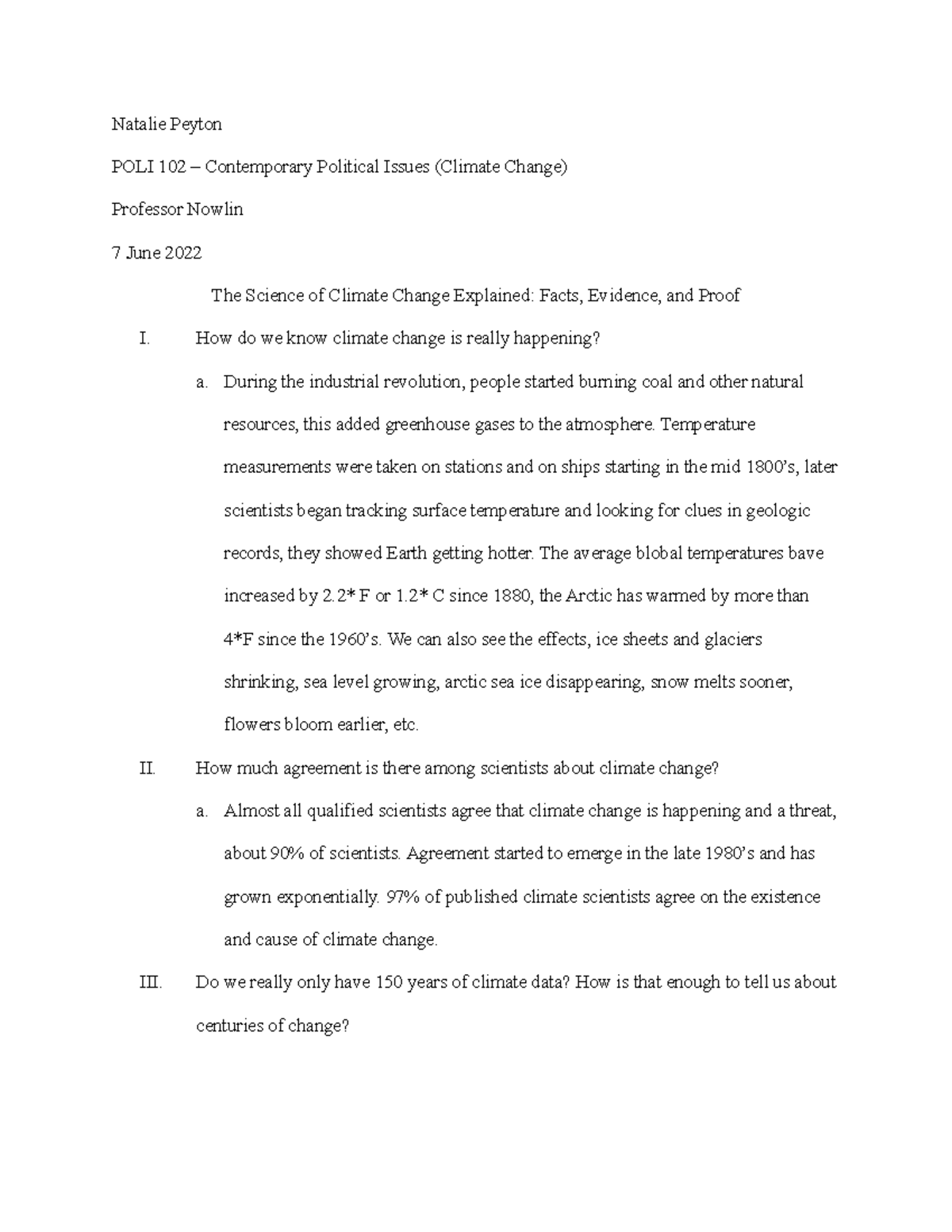 The Science Of Climate Change Explained Facts Evidence And Proof