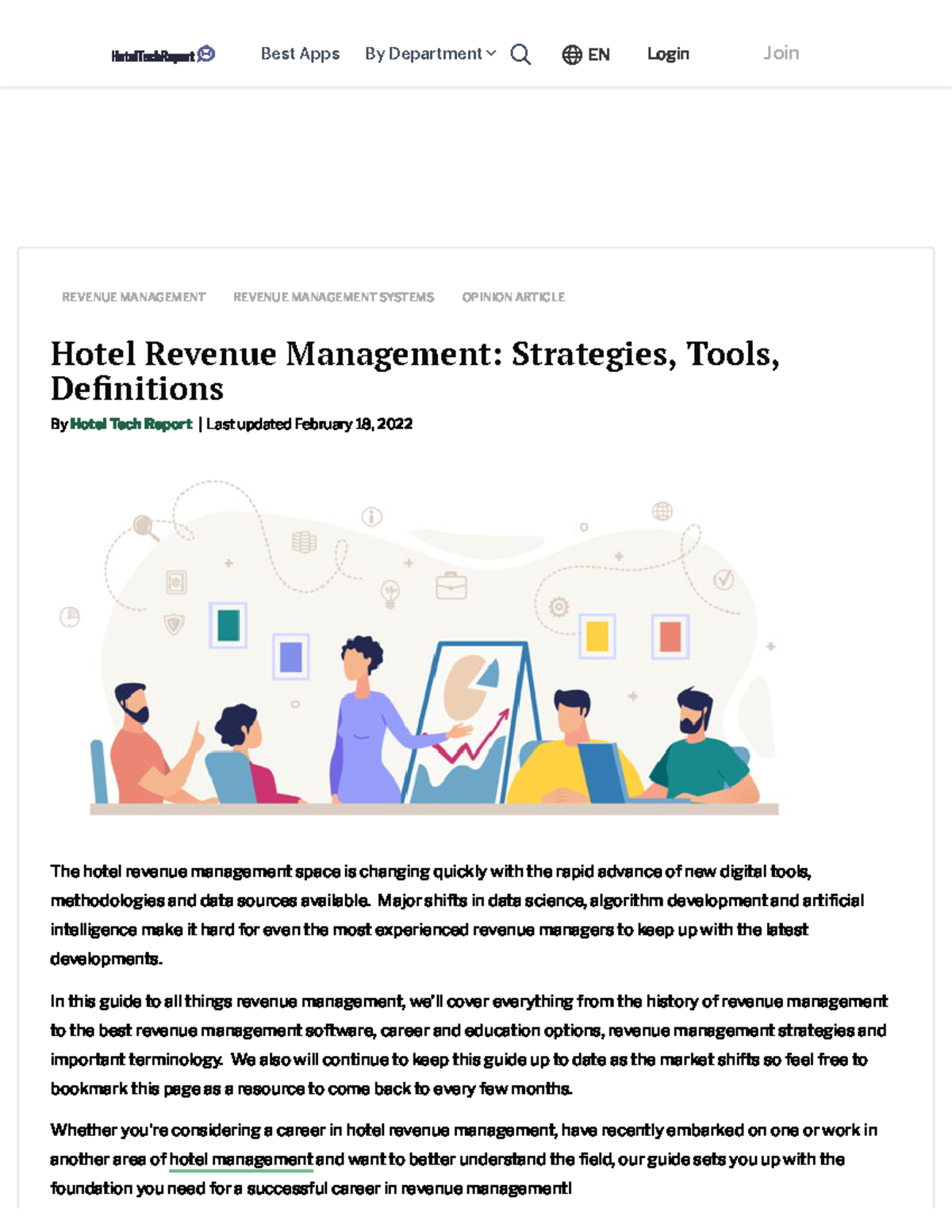 Hotel Revenue Management Strategies, Tools, Definitions - REVENUE ...