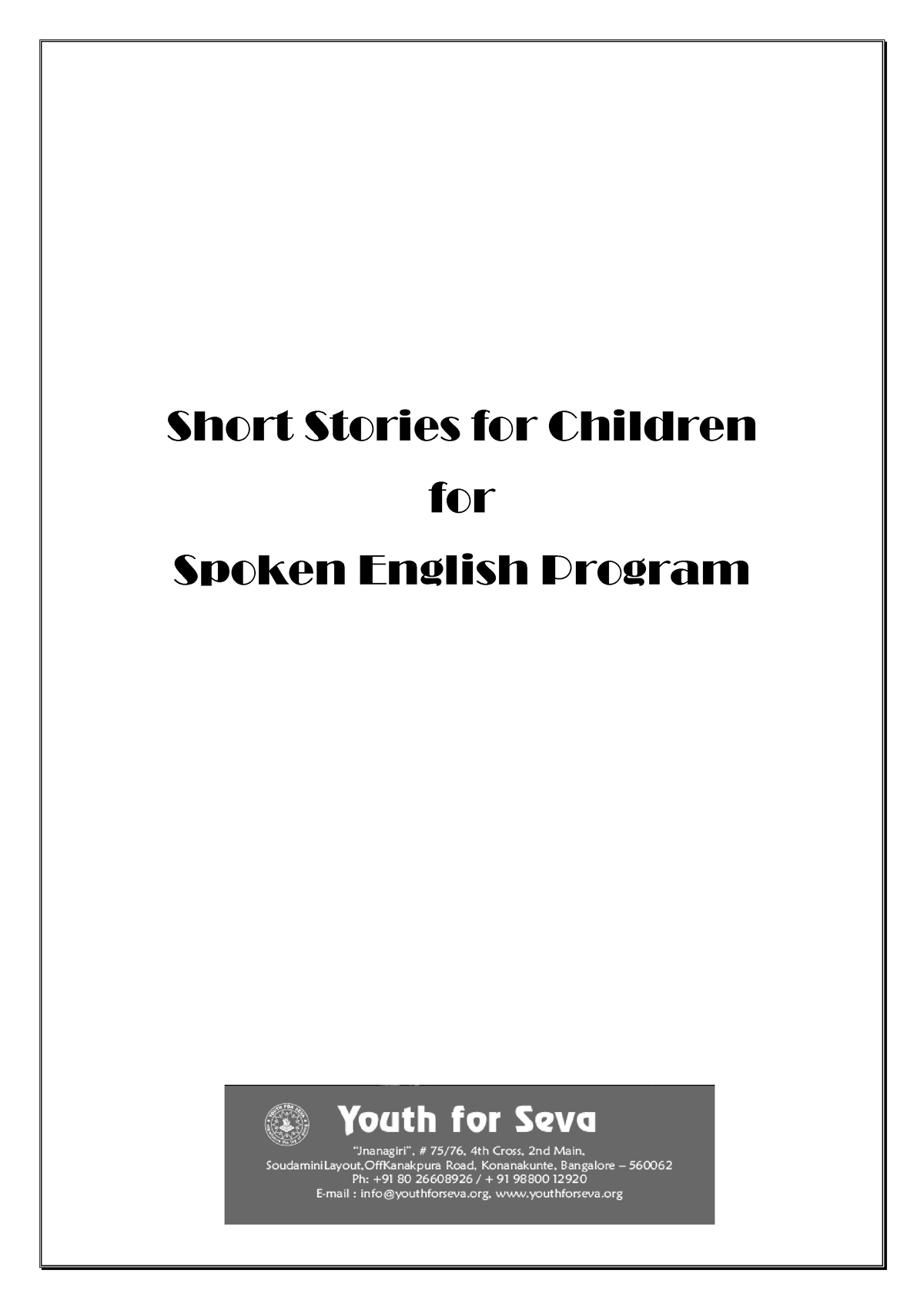 Short Stories For Learning English Intermediate