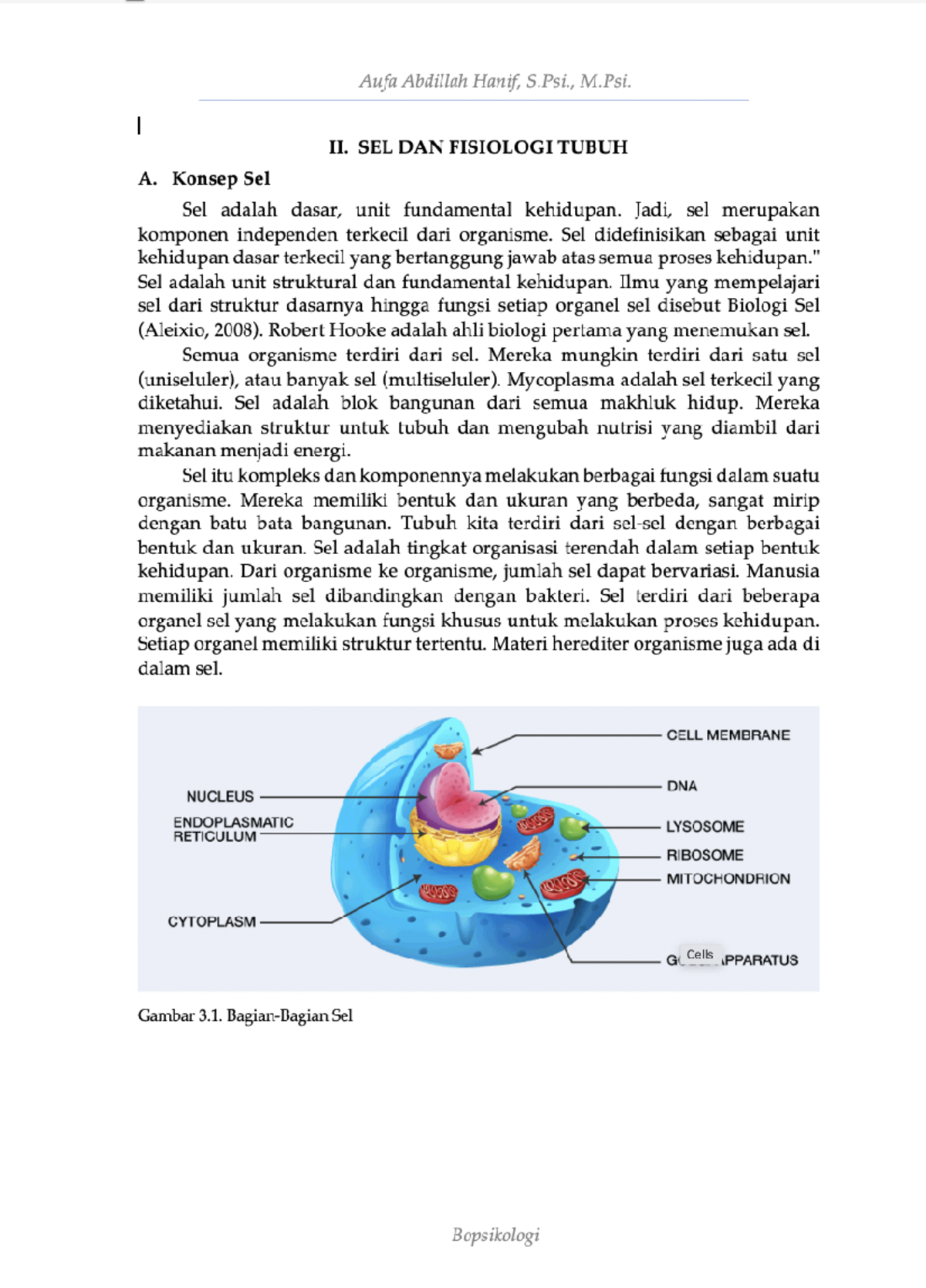 3. konsep sel - Article of read and history - Studocu