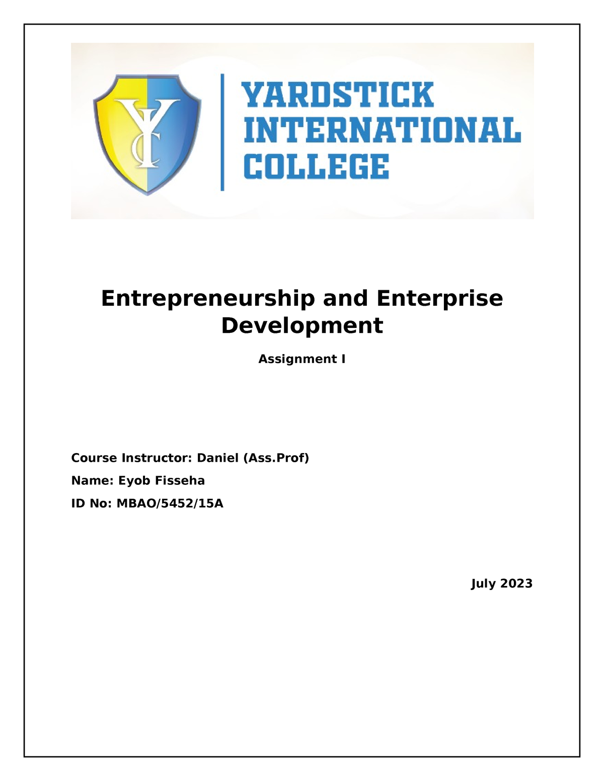 entrepreneurship and enterprise development article review