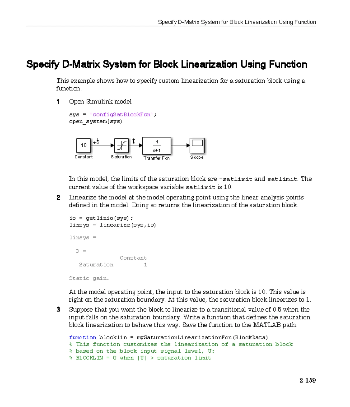 Simulink Control Design (33) - Approximating Event-Based Subsystems ...