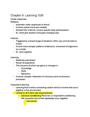 Chapter 7 Thinking and Intelligence - Chapter 7 Thinking and ...