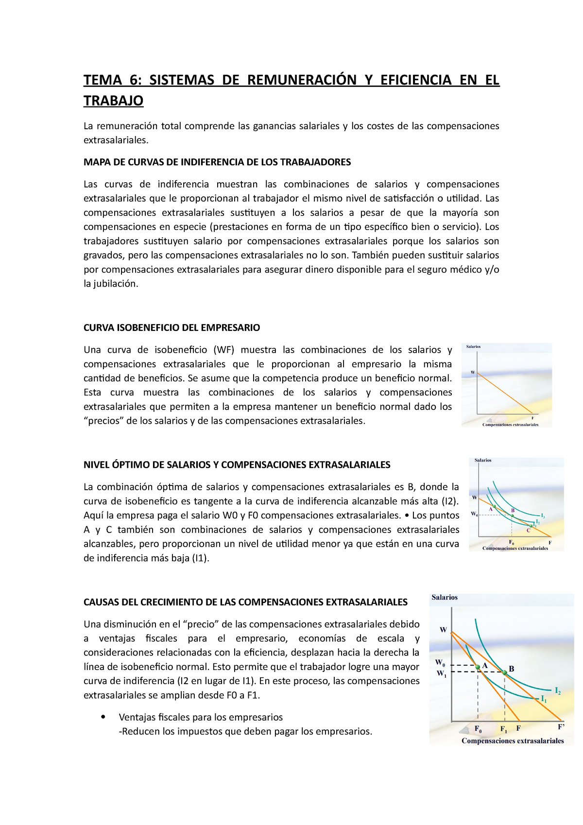 Tema 6 Eco Laboral - Apuntes 6 - TEMA 6: SISTEMAS DE REMUNERACIÓN Y ...