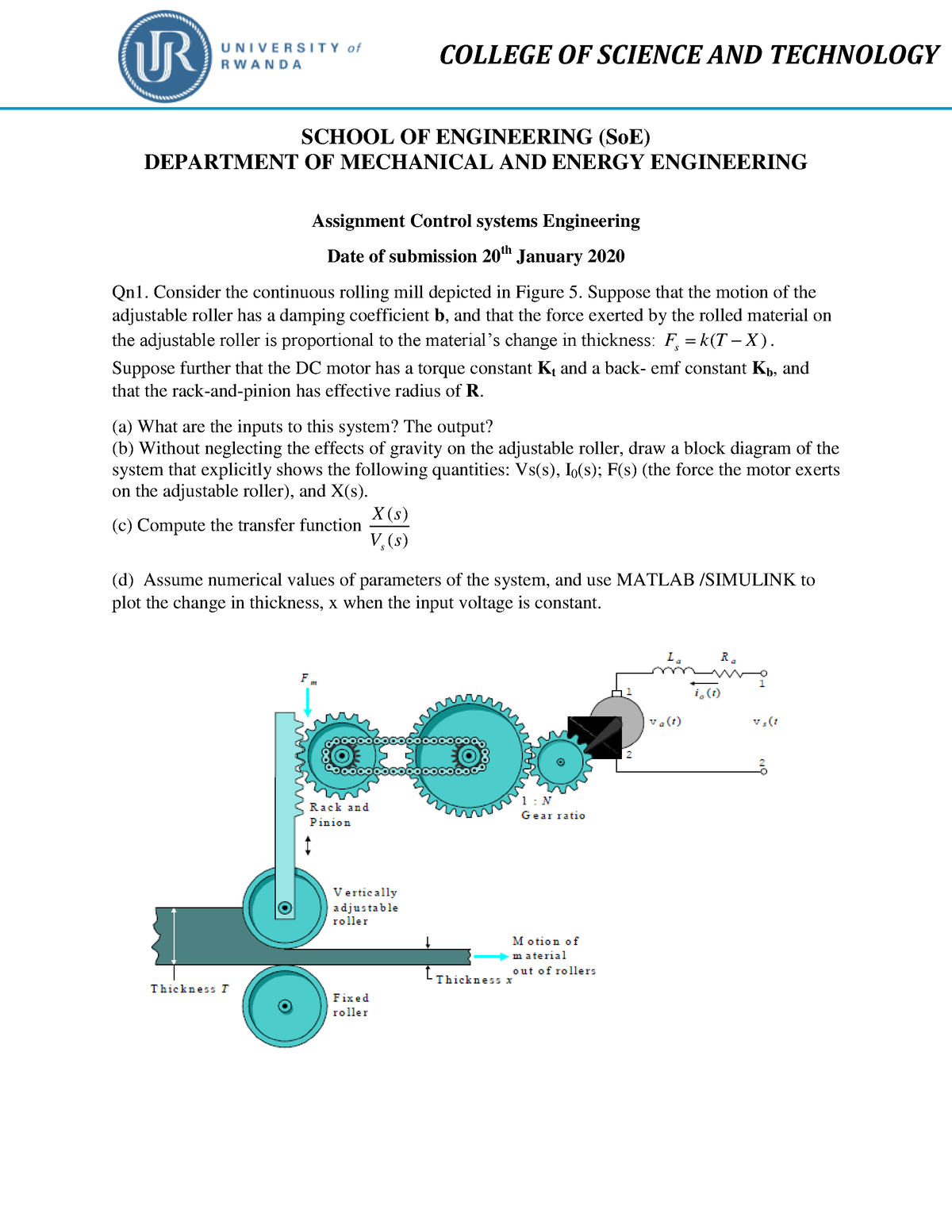 assignment control definition