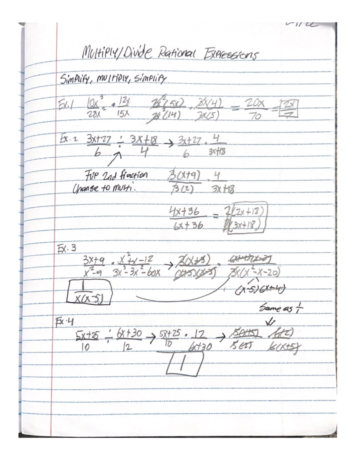 Algebra 2 notes 3 studocu