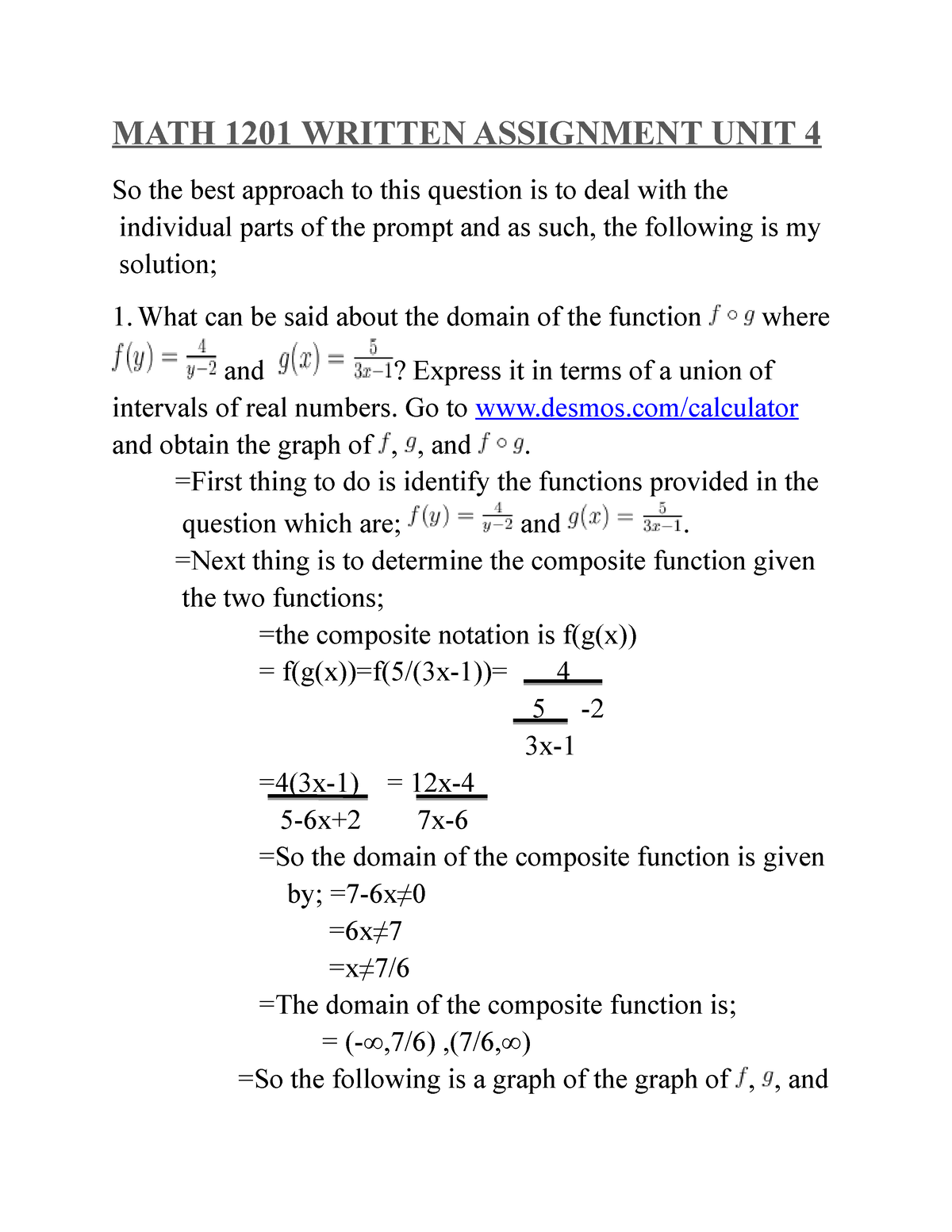 stat 1201 assignment 4