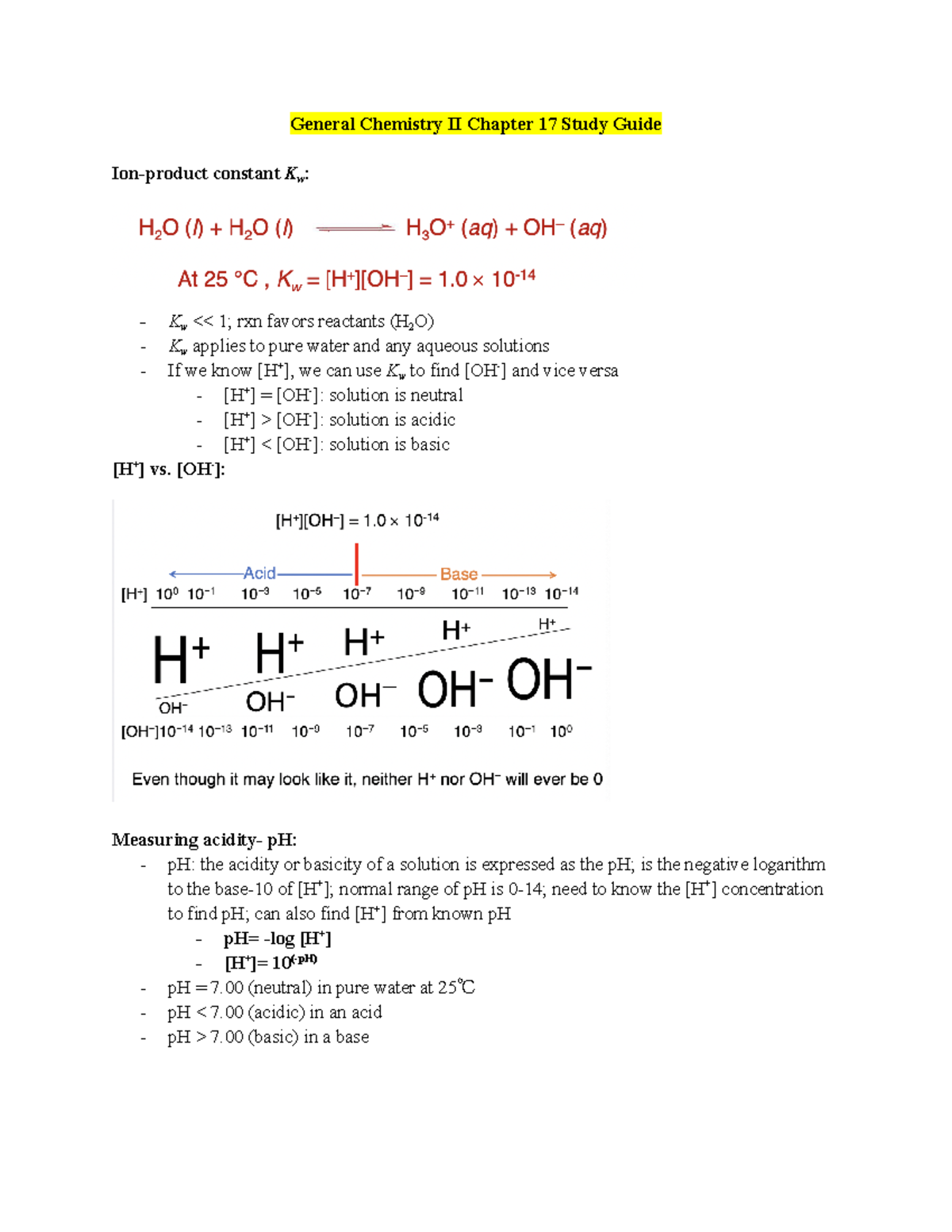 general chemistry chapter 17