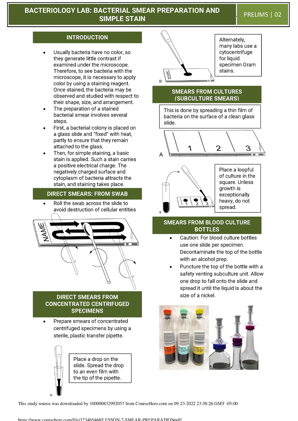 lesson-2-smear-preparation-pdf-bacteriology-lab-bacterial-smear