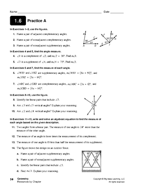 Geometry Questions and Solutions - Geometry Copyright © Big Ideas ...