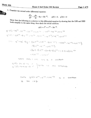 Inverse Laplace Transforms of Piecewise Functions - MATH 333 - Studocu