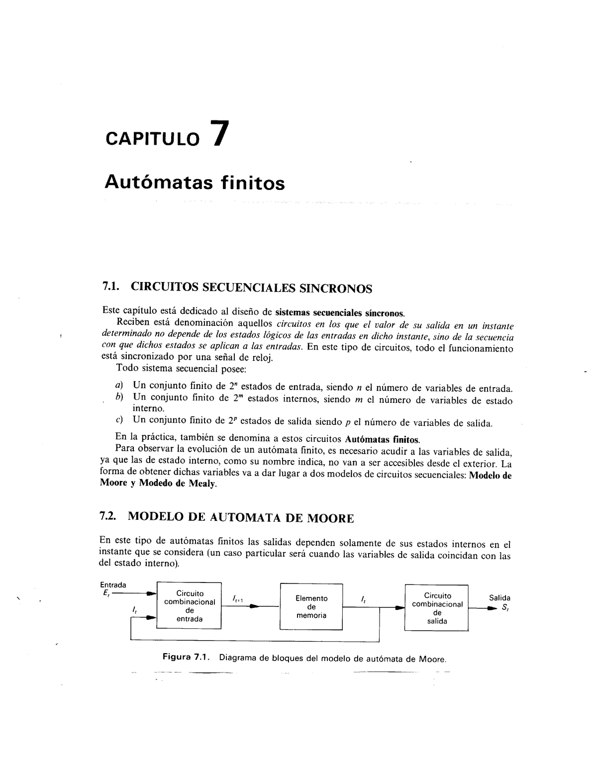 287790565 Ejercicios Resueltos Sistemas Secuenciales Sincronos - CAPITULO 7  Autómatas finitos - Studocu